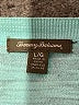 Tommy Bahama Stripes Teal Pullover Sweater Size L - photo 7