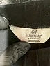 H&M 100% Cotton Graphic Black Athletic Shorts Size 14 - photo 3