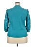 Chico's Teal 3/4 Sleeve Blouse Size XXL (4) - photo 2
