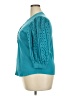 Chico's Teal 3/4 Sleeve Blouse Size XXL (4) - photo 5