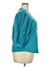 Chico's Teal 3/4 Sleeve Blouse Size XXL (4) - photo 4