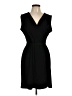 Apt. 9 Solid Black Cocktail Dress Size L - photo 1