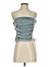 Mars The Label Blue Sleeveless Top Size XXS (estimated) - photo 1