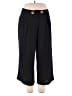 Suzanne Betro Black Casual Pants Size 2X - photo 1