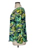 Jessica Rose 100% Polyester Green 3/4 Sleeve Blouse Size XL - photo 5