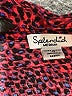 Splendid 100% Rayon Polka Dots Burgundy Long Sleeve Blouse Size M - photo 7