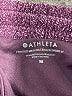 Athleta Chevron-herringbone Purple Athletic Shorts Size M - photo 3