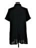 Chico's 100% Polyester Black Short Sleeve Blouse Size XL - photo 2