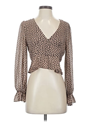 Array Long Sleeve Blouse (view 1)