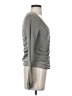 Ten Sixty Sherman Gray Long Sleeve Top Size M - photo 4