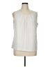 Kasper Ivory Sleeveless Blouse Size XL - photo 1