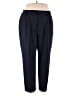 Laura Scott Solid Blue Casual Pants Size 18 - photo 1