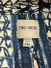 Nic + Zoe 100% Polyester Print Blue Long Sleeve Blouse Size XXL - photo 7