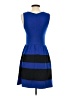 Bar III Color Block Blue Casual Dress Size S - photo 2