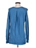 Margaret O'Leary Blue Silk Pullover Sweater Size XS - photo 2