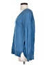Margaret O'Leary Blue Silk Pullover Sweater Size XS - photo 5