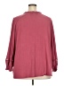 Como Vintage Burgundy 3/4 Sleeve Blouse Size 3X - photo 2
