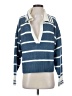 By Together Stripes Blue Pullover Sweater Size S - photo 1
