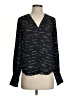 Joie 100% Polyester Black Long Sleeve Blouse Size XXS - photo 1