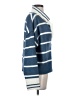 By Together Stripes Blue Pullover Sweater Size S - photo 4