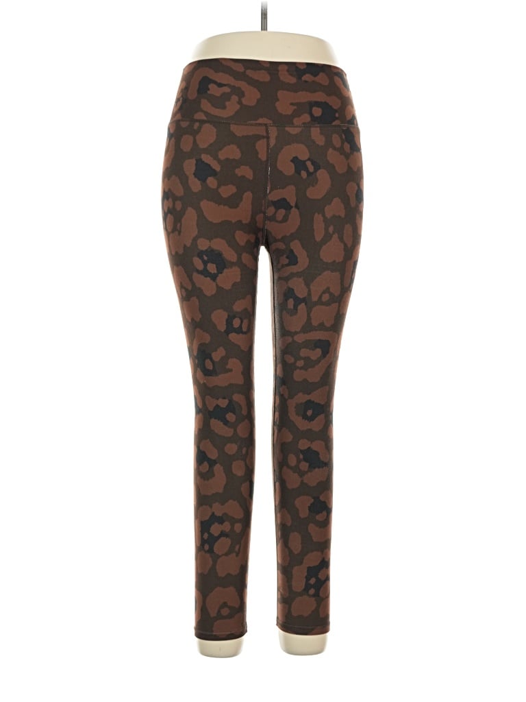 Pre-owned Sage Collective Leggings In Brown