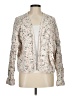 Moon & Madison 100% Polyester White Cardigan Size M - photo 1