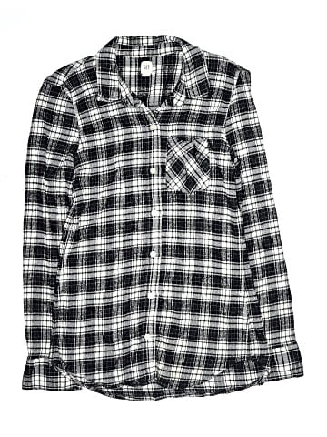 Gap Long Sleeve Button-Down Shirt (view 1)