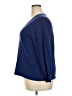 Chico's Blue Pullover Sweater Size XXL (4) - photo 5