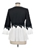 Colleen Lopez Black 3/4 Sleeve Blouse Size M - photo 2