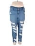 Torrid Hearts Blue Jeans Size 22 Plus - photo 1
