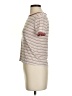 SO Stripes Brown Short Sleeve Turtleneck Size XS - photo 5