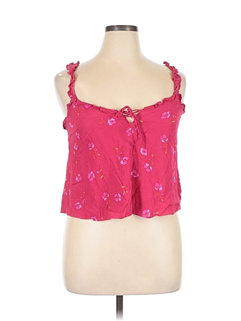 Pre-owned Z Supply Sleeveless Blouse In Pink