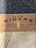 Riders 100% Cotton Tan Jeans Size 12 - photo 7