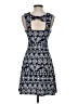Touch Express Paisley Blue Casual Dress Size S - photo 2