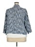 Roz & Ali 100% Polyester Blue Cardigan Size 2X - photo 2