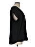 Halogen Black Short Sleeve Blouse Size L - photo 4