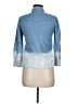 Levi's 100% Cotton Blue Long Sleeve Button-Down Shirt Size 8 - 10 - photo 2