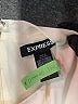 Express 100% Polyester Solid Ivory Jumpsuit Size S - photo 4