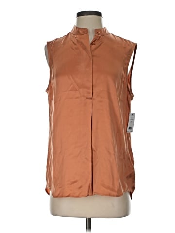 Equipment Sleeveless Button-Down Shirt (view 1)