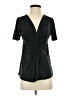 Daisy Fuentes Black Short Sleeve Top Size S (petite) - photo 1
