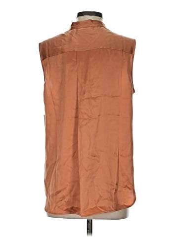 Equipment Sleeveless Button-Down Shirt (view 2)