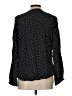 J.Crew 100% Viscose Polka Dots Black Long Sleeve Blouse Size L - photo 2
