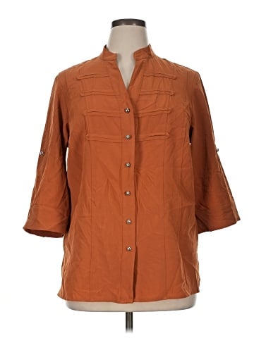 Kathy Che 3/4 Sleeve Blouse (view 1)