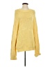 John Weitz 100% Cotton Solid Yellow Pullover Sweater Size S - photo 1