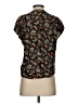 Treasure & Bond Floral Black Short Sleeve Blouse Size XS - photo 2