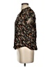 Treasure & Bond Floral Black Short Sleeve Blouse Size XS - photo 5