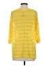 Half Moon by Modern Movement Yellow 3/4 Sleeve Blouse Size S - photo 2
