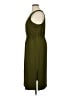 J.Crew 100% Polyester Solid Green Casual Dress Size 14 - photo 5