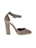 Just Fab Gray Heels Size 8 - photo 1