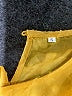 Unbranded Yellow Short Sleeve Blouse Size S - photo 7